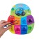 Porter for 8 colors “Blue Tractor: Funny Beads”, with tweezers, according to the Montessori method