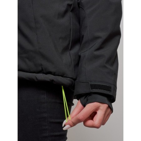 Ski suit female, size 42, black color-9