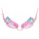 Glasses for swimming children's Onlytop "Narvals", beryushi, pink color