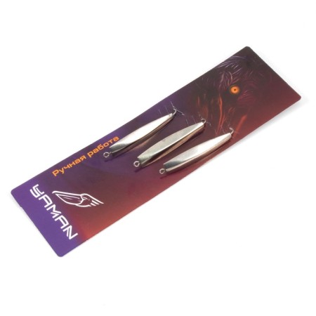 Vertical spin "Yaman" bullet, size 40 mm, 5 g, color nickel-4