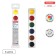 Watercolor 6 colors, Erich Krause, in soft plastic, without brush, economical packaging, package with euro suspension