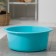 Pelvis, especially durable, 10 l, turquoise color