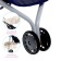 Stroller for dolls, metal frame, three -wheeled, summer
