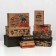 A set of craft boxes 10 in 1, gift packaging, “brutality”, 12 x 7 x 4 - 32.5 x 20 x 12.5 cm