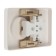 Double SE "hit", 16 A, 250 V, built-in, without salary, IP21, white, RS16-235-b
