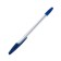 Ballpoint handle Lancer Office Style 820, needle node 0.5 mm, rod 142 mm, blue ink, transparent body