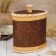 TUES for spices "Birds", sugar, 15x9x14 cm, birch bark