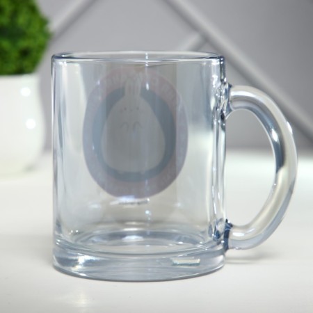 Glass mug "I have paws today", 320 ml-1