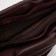 Zipper bag with zipper, burgundy color