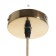 Lamp Bayerlux 2068/1 E14 40W gold 14x14x34 cm 14x14x134 cm