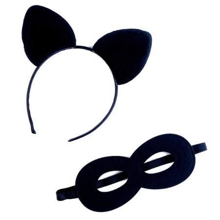Carnival set "Cool cat", p. M, combuster, mask, rim, height 116–128 cm-5