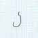 Hooks Volzhanka Worm Hook No. 5, 10 pcs