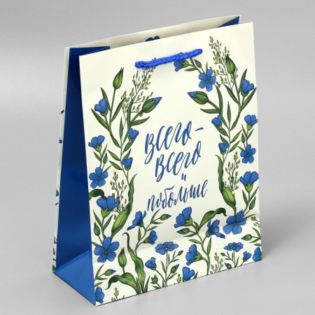 Gift Package Laminated, Packaging, "Just All", MS 18 x 23 x 8 cm-4