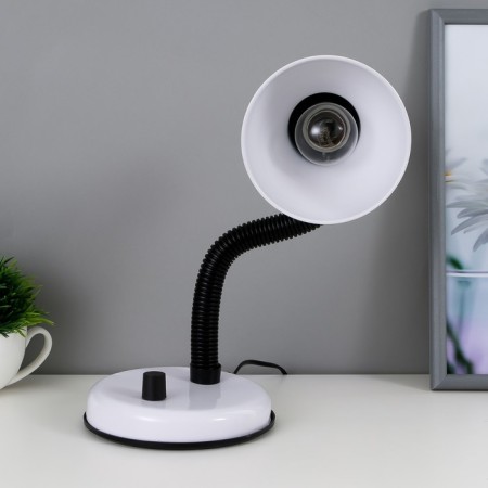E27 desktop lamp, light regulatory (220V) white 34x14x14 Risalux-4