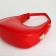 Women's bag with lightning, red color