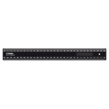 Line 30 cm Istanm, plastic, 2 scales, opaque, black, euro suspension