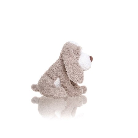 Soft toy Gulliver dog, gray-white color, 22 cm-7