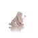 Soft toy Gulliver dog, gray-white color, 22 cm
