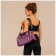 Sangh yoga and gymnastics bag, 37x20x20 cm, purple color