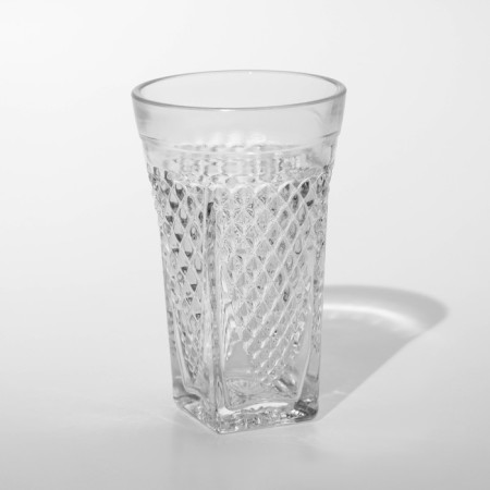 Glass "Diamond", 300 ml, glass, mix-3