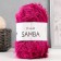 Samba yarn 100% polyester 150m/100g (2014 bright fuchsia)