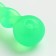 Toy "braid" large, 29 cm, rubber, green