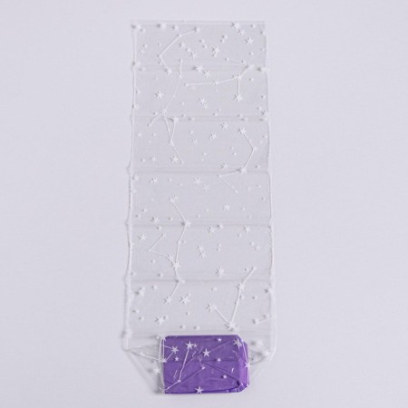 Gift package with a hard bottom, packaging, Star Sky, 6 x 8 x 30 cm-10