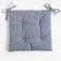 Siddle on the chair Ethel Kitchen 42x42 cm, col. Blue, 100% HL, sarzha 220 g/m2