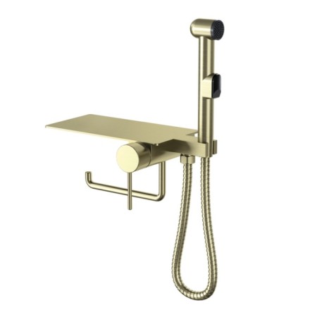 Bronze de Luxe Scandi 708br, hygienic shower, brass, brass, bronze mixer