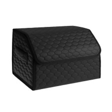 Organizer COFR in the trunk of the Lion Lion, eco -leather, honeycomb, 50 × 30 × 30 cm, black