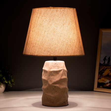 Glinka table lamp E14 40W Beige 25x25x38.5cm Risalux-2