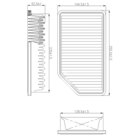Air filter Totachi Ta-2276