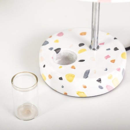 Aelita table lamp E14 15W white 20x20x30 cm Risalux-4