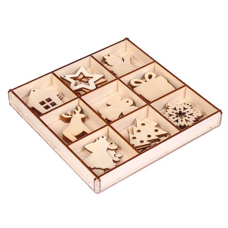 Set for creativity in the box "New Year's toys" 27 pcs. In the set-3