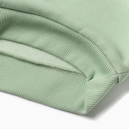 Kit for girls (sweatshirt, trousers), green color, height 122-128 cm-6