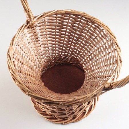 Wicker basket, d30hdb23/h70 cm, 1 pc, willow-2