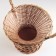 Wicker basket, d30hdb23/h70 cm, 1 pc, willow