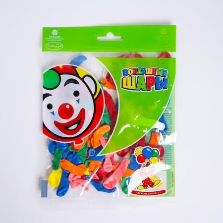 Latex ball 2 ", decorator, set 100 pcs., Mix color-1