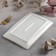 Ceramic rectangular "constellation", 22 × 14 cm, green color, green