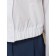Blouse for girls, height 122 cm, white color