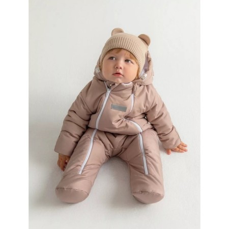 Combineson children's demi -season Amarobaby Spring, height 74 cm, beige color-6