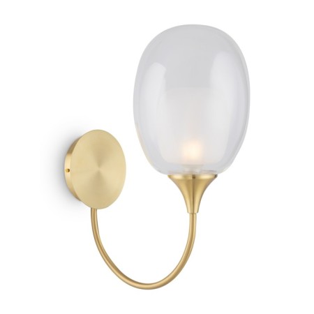 Bra Maytoni Mod016WL-01BS, 1HE14, 60W, 33.7x19x43.1 cm, brass color