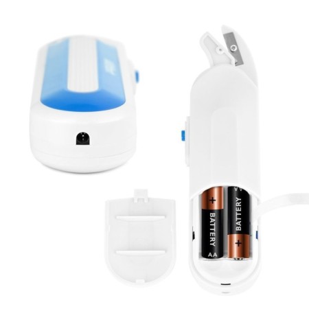Electric scissors KitFort KT-6045-3, white-blue color-6