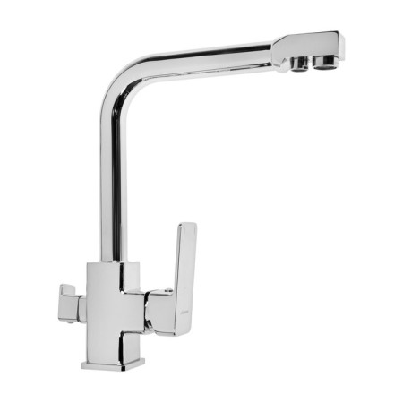 Accoona A51126 kitchen mixer, single -leaf, pour 189 mm, exit to drinking, chrome