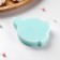 Silicone form "bullet in the teeth", 7 × 5.1 × 1.2 cm, turquoise color
