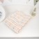Fleet blanket "Letters", size 100x140 cm, milk color