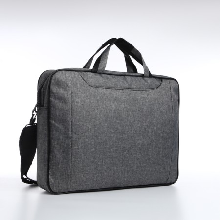 Laptop bag, gray color-2