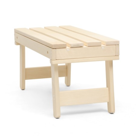 Wooden -folding stitching shop, 100 x 44 x 43 cm, for a bath and cottage, load up to 200 kg-3