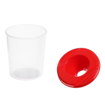 A glass - a non -multened non -m about 200 ml, Erichkrause Classic, Red-1