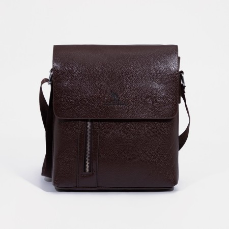 Male bag, brown color-1